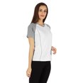 thumbnail image 3 of Inkmeso Solid Short Sleeve T-Shirt For Womens Sporty Casual Solid Basic Workout Shirts, 3 of 7