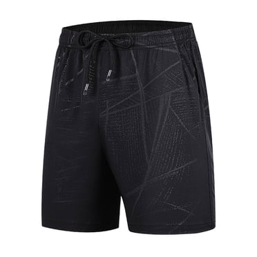 Pisexur Short pour Homme à Fermeture Éclair, Poche, Taille Élastique, Extensible, Été, Décontracté, Plage, Pantalon Cargo