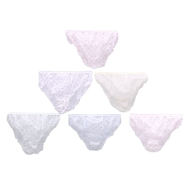 Culottes Jetables Culottes Brèves Culottes 7 Pcs/lot Femmes Voyage Imprimé Jetable Enceinte Post-Partum Papier Coton Culottes Brèves