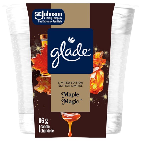 Glade® Holiday Candle - Maple Magic™