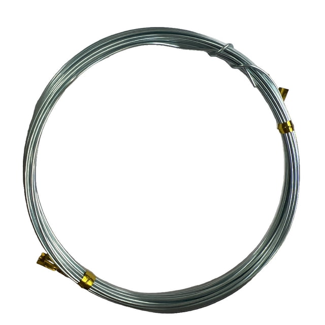 ziyahi Craft Wires DIY Handicrafts Braided Thread Good Flexibility Durable Shiny Jewelry Lines Exquisite Design for Sculpturing Sliver