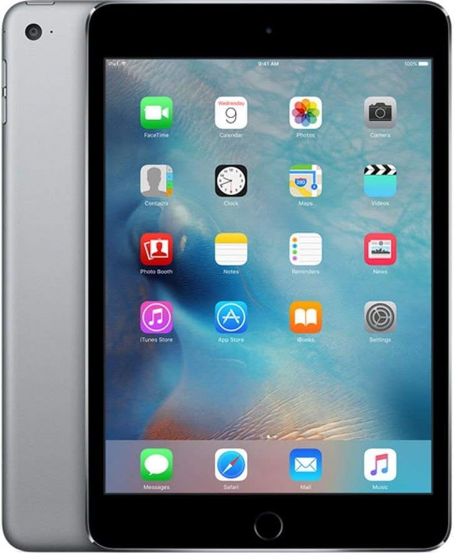 Refurbished (Excellent) - Apple iPad mini 4 7.9" screen 128GB - WiFi (Late 2015 - A1538) Space Gray