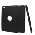 thumbnail image 2 of Mignova For New iPad 9.7 2017/2018 Case Heavy Duty Full Body Rugged Protective Case with Auto Sleep/Wake Up Stand Folio&Three Layer Design for Apple iPad 9.7 inch 2017/2018 (Black+Black), 2 of 9