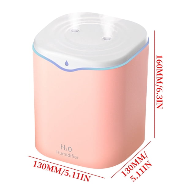 The New 2.2L Dual Spray Humidifier Usb Silent Household Mini Aromatherapy Breath Purifier Custom Gift Product