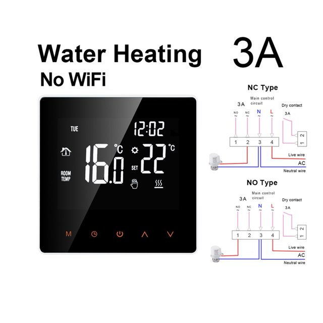 Tuya WiFi Smart Thermostat, Electric Floor Heating Water/Gas Boiler Temperature Remote Controller ,Easy to Install