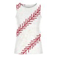 thumbnail image 5 of LSLJS Débardeurs de Baseball pour Hommes Été Décontracté Sans Manches T-Shirt Imprimé Baseball, 5 of 5
