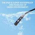 thumbnail image 4 of yeacher Dual-Lens Endoscope Camera for iPhone/iPad/Android - 1920P HD, IP68 Waterproof, 1M Rigid Cable, 8+1 Adjustable LEDs, Black AN112, 4 of 6