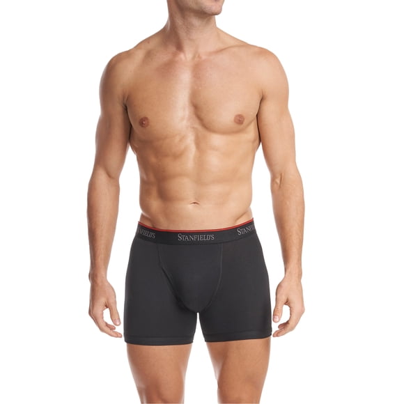 Stanfield's Caleçons Boxeurs Extensibles en Coton pour Hommes - Lot de 2, Style 2563