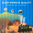 thumbnail image 3 of Train Diffusers for Essential Oils,300ml Magic Train Diffuser, Large Room Remote Control Aromatherapy Diffuser, Ultrasonic Cool Mist Humidifier Auto Off for Office Bedroom, 3 of 7