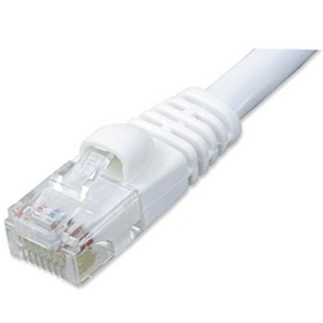 CAT5e Enhanced Patch Cable, with Boot 2ft, White