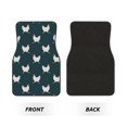 thumbnail image 2 of Lsque Tapis de Sol 4 Pcs Imprimé Poulet Drôle, Doublures en Caoutchouc Résistantes, Design Antidérapant, Protection Automobile Toutes Saisons, Véhicules, Voitures, Camions et SUV, 2 of 7