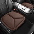 thumbnail image 4 of Coffee High Density Foam Core Car Seat Cushion Set Seat Pad Backrest Headrest Triple Set Mesh Cover Ventilated Cooling Automotive Accessory Coffee All Seasons Complete Interior Set, 4 of 7