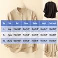 thumbnail image 3 of Cinvoph T-Shirts Décontractés à Manches 3/4 pour Femmes Col Rond Boutons Hauts Décontractés Affaires Travail Basiques Blouses Haut, 3 of 9