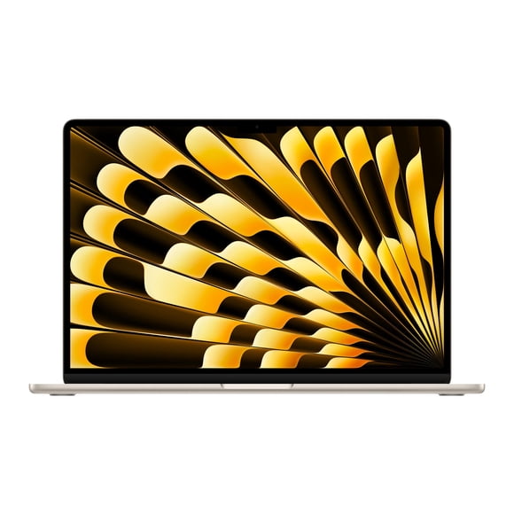 Macbook Air 15.3-inch (10-GPU, Starlight) 4.05Ghz 8-Core M3 (2024) Laptop 512GB Flash HD & 24GB RAM-Mac OS/Win 11 (Certified, 1 Yr Warranty)