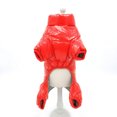thumbnail image 3 of Agiferg Pet clothes waterproof cloth down solid color four-legged shirt with buckle, 3 of 7