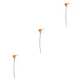 thumbnail image 1 of kurtrusly Wedding Decor With Simulated Calla - Choose Variety Of Colors And Styles With High 3D And Simulation Durable PU reddish yellow 3PCS, 1 of 6