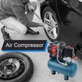thumbnail image 4 of Electric Air Compressor, Portable Air Compressor 2800rpm Multifunctional Rubber Handle  for Repair Maintenance, 4 of 7
