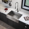 thumbnail image 3 of KHF410-33 STANDART PRO 1BWL FARMH APR DK SINK SS, 3 of 5