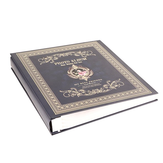 Album 6 4 Album Photo pour 500 Photos Type Insertion Mixte Couverture en Carton Albums Photo Vert Foncé
