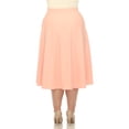 thumbnail image 3 of White Mark Jupe Midi Évasée Tasmin pour Femmes, 3 of 6