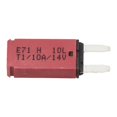 thumbnail image 2 of 1Pcs 5-30A 12V Blade Fuse Manual Reset Fuse Adapter Circuit Breaker Blade Fuse Resettable Car Boat 12V 24V Circuit Detection, 2 of 8