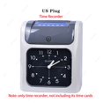 thumbnail image 1 of Recorder Digital Time Recorder Attendance Machine Time Card for Recorder Office Factory Staffs Employee Check in Time Recording ,Reliable Data Protection, 1 of 7