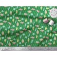thumbnail image 2 of Soimoi Green Rayon Fabric Crystals & Stripe Decor Fabric Printed BTY 42 Inch Wide, 2 of 4
