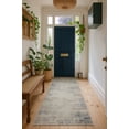 thumbnail image 1 of Rug Branch Havana 2' x 16' (Exact Size: 2'3" x 16') Abstract Indoor Runner Rug, Blue Navy, Contemporary - Entryway, Hallway, Bathroom, and Kitchen, 1 of 8