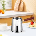 thumbnail image 1 of Elodie Turkish Coffee Pot with Scale Tea Kettle Milk Warmer Pot for Bar Cafe Office 350ML, 1 of 7