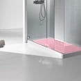 thumbnail image 2 of Sentmoon Shower Rug Bathroom Rug Non Slip Bath Mat Shower Floor Pad with Massage Dots Waterproof Fast Dry Plastic Bathroom Rug for Tub Security Opposition Fatigue, 2 of 7