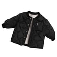 thumbnail image 1 of TBWNWG Girls Down Jackets for Kids Warm Stylish Autumn Winter Solid Color Rounded Neck Coat Windproof Design for Girls,Sizes 2-3 Years, 1 of 4
