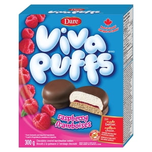 Viva Puffs Raspberry Cookies, Dare