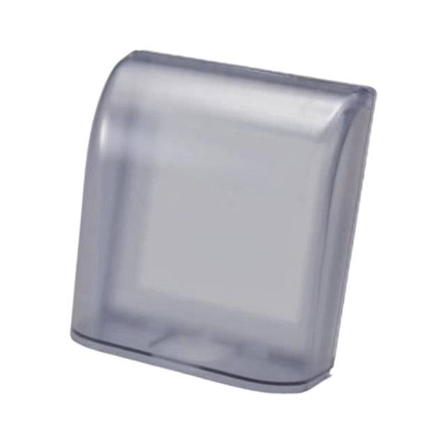 Weatherproof Outlet Cover Dustproof Outlet Box Wall Switch Cover Wall Switch Box Clear Black