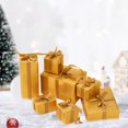 thumbnail image 4 of Lksixu Christmas Decorations Christmas Decorations Gift Boxes Gift Boxes Under The Christmas Tree Scene Decoration Props Year Window Decorations Dtacked Head Xmas Decor for Holiday Party Wedding, 4 of 6