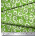 thumbnail image 3 of Soimoi Tissu Georgette Viscose Tissu Mandala Floral Imprimés au Mètre 42 Pouces de Large, 3 of 3