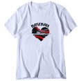 thumbnail image 4 of Meichang T-Shirts de Maman de Baseball Chemises pour Femmes T-Shirts Graphiques Amour de Maman de Baseball T-Shirts d'Été à Manches Courtes Col Rond Tee-Shirts Décontractés Amples Hauts Blanc m, 4 of 4