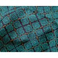 thumbnail image 4 of oneOone Silk Tabby Fabric Arrow|Swirl & Floral Block Print Fabric By The Yard 42 Inch Wide, 4 of 4