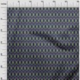 thumbnail image 2 of oneOone Cotton Poplin Fabric Geometric Ikat Print Sewing Fabric BTY 42 Inch Wide, 2 of 4