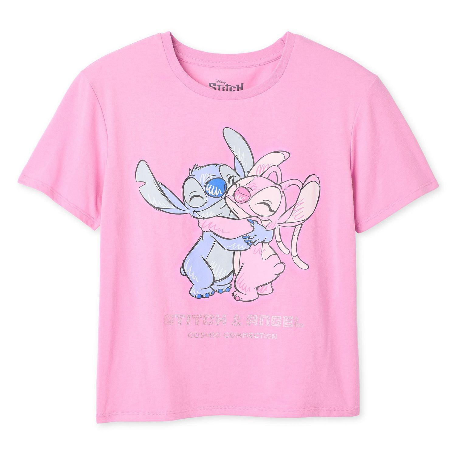 Disney Girls' Stitch Graphic T-Shirt
