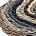thumbnail image 3 of Glass Seed Beads | Rustic Seed Beads | Recycled Glass Freeform Rondelle Shaped Beads | Brown Gray Black Available - Fossil Gray, 3 of 9