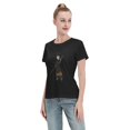 thumbnail image 4 of Women's Basic Short Sleeve T-Shirt One Piece Trafalgar, 4 of 6