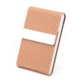 thumbnail image 1 of Business Card Case PU Leather Credit Card Holder High-capacity Magnetic Buckle Stainless Steel Name Card Holder, 1 of 7