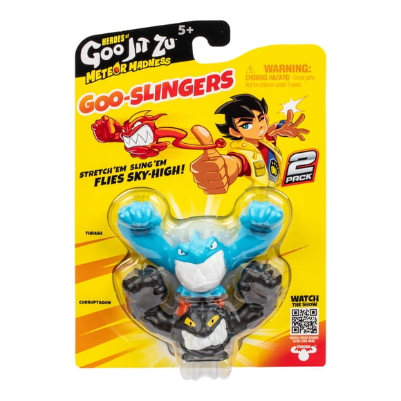 Heroes Of Goo Jit Zu Meteor Madness Goo Slingers 2 Pack