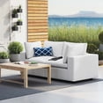 thumbnail image 1 of Modway Commix Sunbrella Causeuse de Mobilier de Patio Extérieur, Blanc, 1 of 10