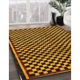 thumbnail image 2 of Ahgly Company Indoor Rectangle Abstract Red Checkered Area Rugs, 6' x 9', 2 of 6
