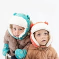 thumbnail image 2 of FlapJackKids - Water Repellent Trapper Hat Skating Penguin 2-4Y, 2 of 2