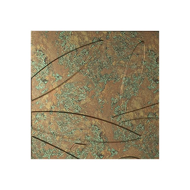 Fasade Copper Fantasy Wall Panel Sample 12" x 12"