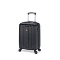 thumbnail image 1 of Swissgear Collection de bagages La Sarinne - Valise de cabine rigide argent noir, 1 of 7