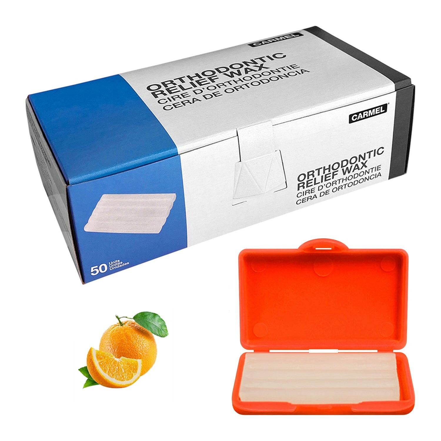 Cire de Soulagement Orthodontique - Sachet de Couleur Parfumée