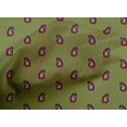 thumbnail image 4 of oneOone Cotton Poplin Fabric Paisley Block Print Fabric BTY 42 Inch Wide, 4 of 4